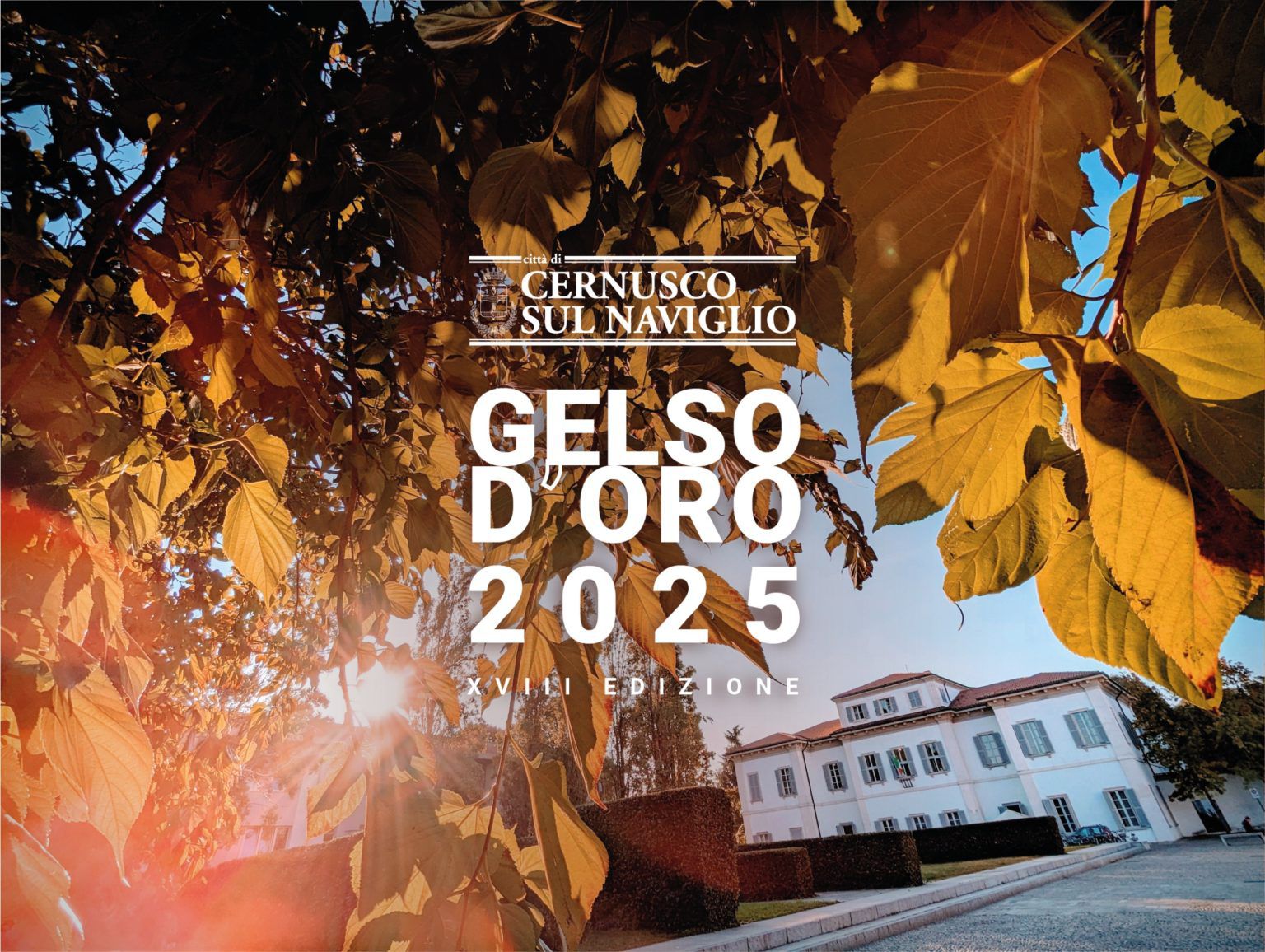 CERNUSCO SUL NAVIGLIO,  CASA DELLE ARTI,  GELSO D’ORO 2025,  ASSOCIAZIONE IMPRONTE DIVERSE   [CITTÀ DI CERNUSCO SUL NAVIGLIO,  CITTÀ METROPOLITANA DI MILANO]