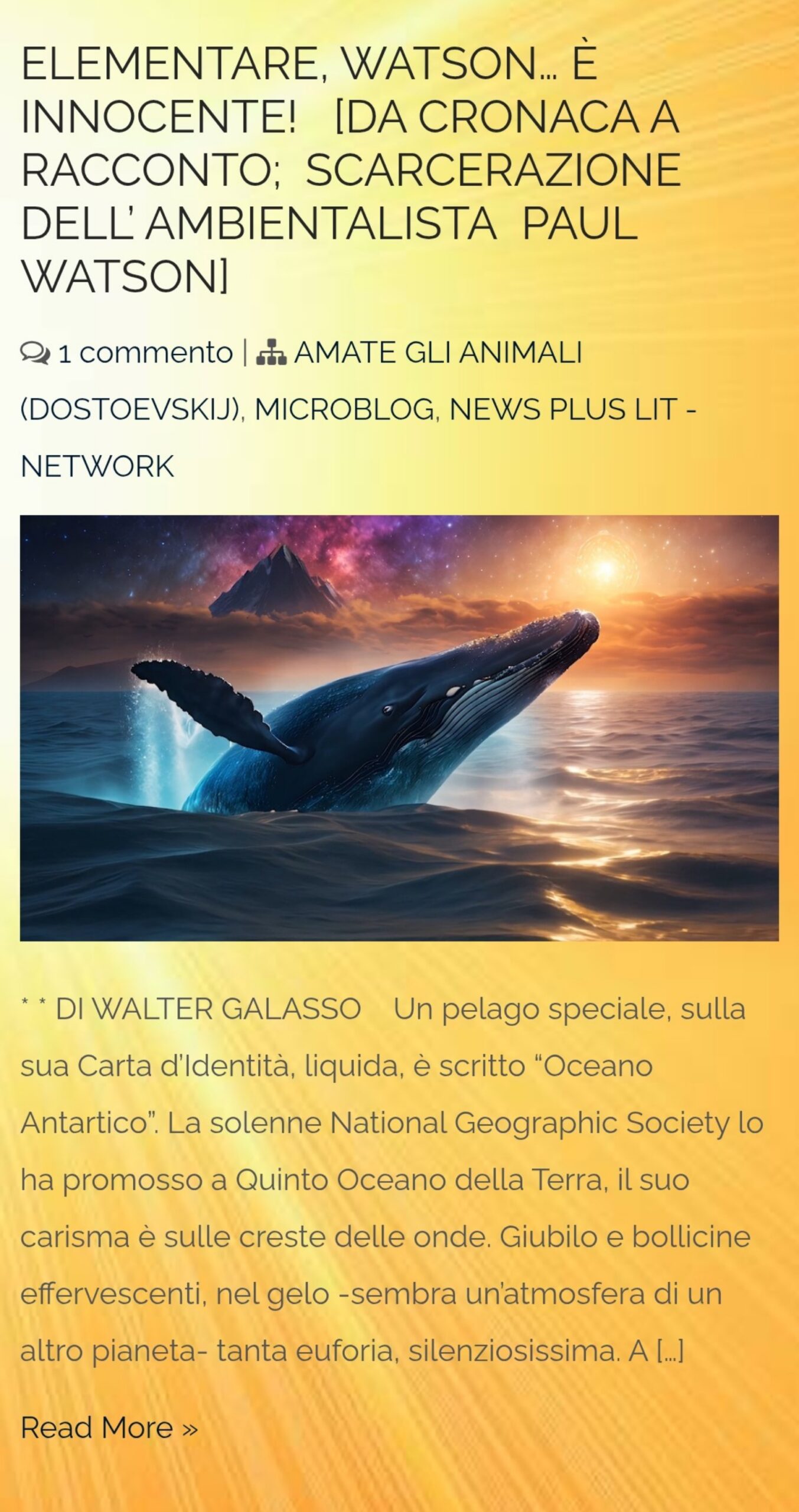 “THIS WAS SUPER INTERESTING CONTENT… YOU MADE A LONG-TERM FAN…”   [SELEZIONE DI COMMENTI DALL’ ESTERO / 201]