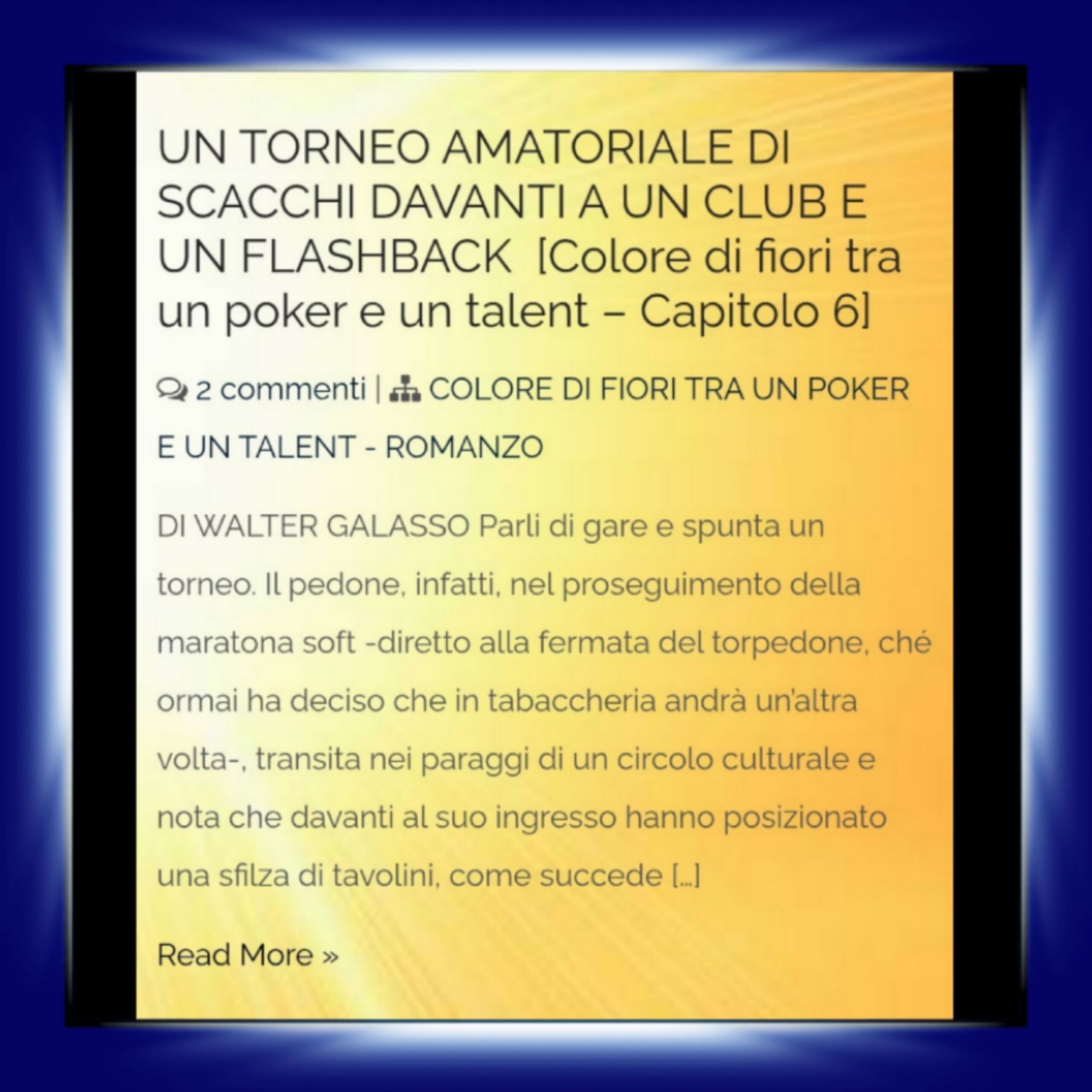 “I LOVE READING A POST THAT CAN MAKE MEN AND WOMEN THINK…”   [SELEZIONE DI COMMENTI DALL’ ESTERO / 289;  COMMENTO SU  “UN TORNEO AMATORIALE DI SCACCHI DAVANTI A UN CLUB E UN FLASHBACK”]