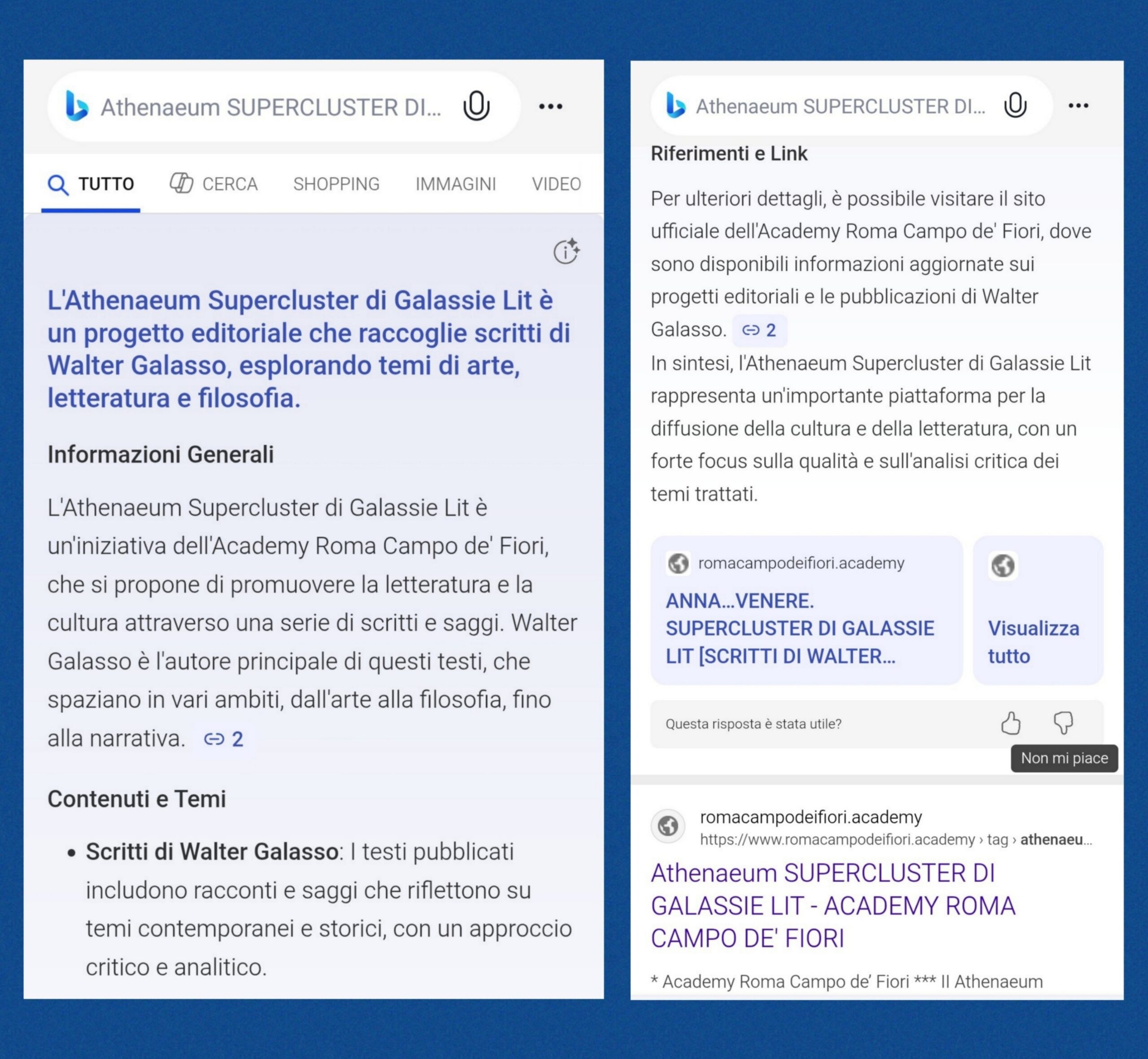 “ATHENAEUM SUPERCLUSTER DI GALASSIE LIT” SU MICROSOFT BING “ATHENAEUM SUPERCLUSTER DI GALASSIE LIT” SU MICROSOFT BING