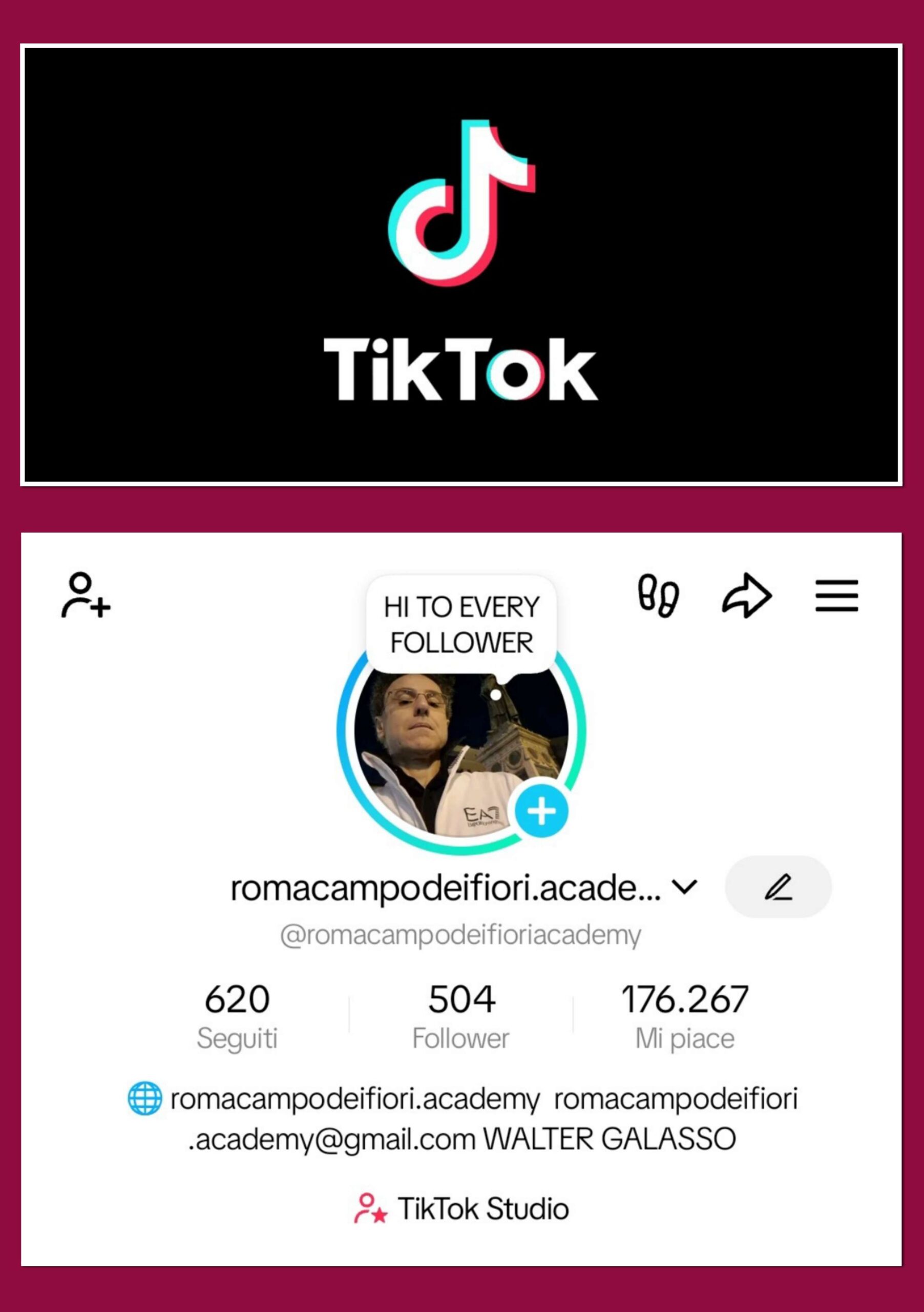 ACCOUNT TIKTOK  romacampodeifiori.academy, 176.267&nbsp; MI PIACE, 1 POST CON PIÙ DI 1.200.000 VIEWS. SALUTO I FOLLOWER (PIÙ DI 500)